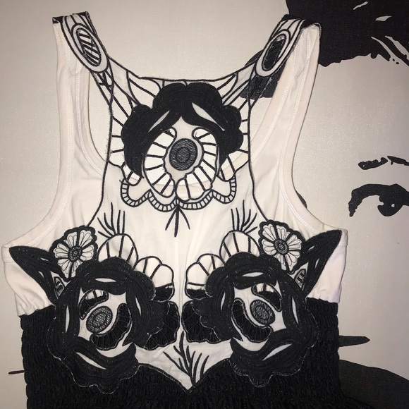 Forever 21 | Tiered Tank Crochet Mini Dress - Picture 7 of 7